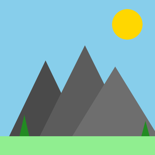 Landscape animation